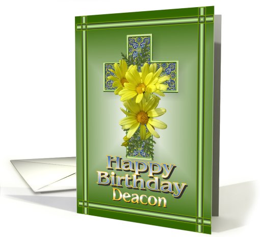 Happy Birthday Deacon card (512353)