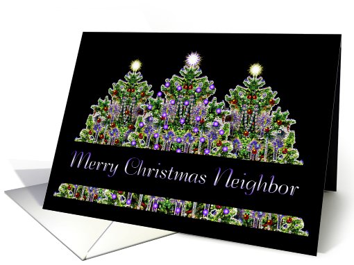 Merry Christmas Neighbor card (517042)