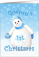 Godson’s First Christmas Card