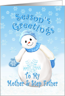 Christmas Cards for Mom &amp; Step Dad from Greeting Card Universe