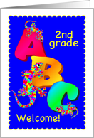 Welcome to 2nd Grade for Student card