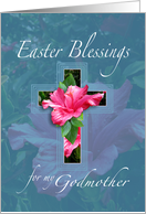 Easter Blessings For Godmother card