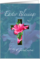 Easter Blessings For Godson card