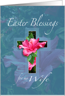 Easter Blessings For Wife card