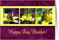 Thinking of You Happy Day Brother card