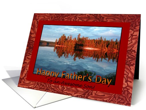 Father's Day Sunrise for Son card (588778)