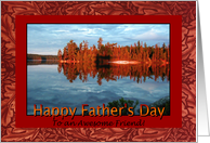 Father’s Day Sunrise for Friend card