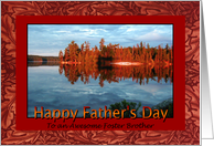 Father’s Day Sunrise for Foster Brother card