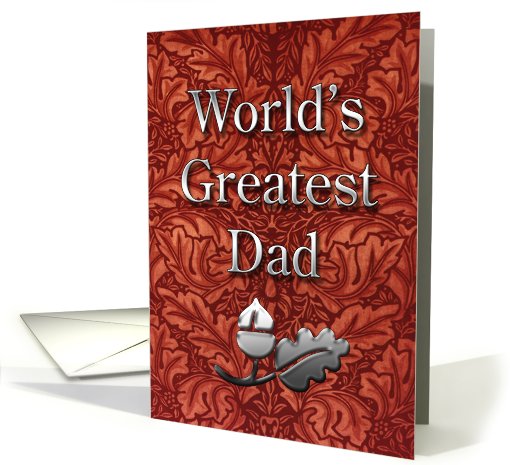 World's Greatest Dad from Daughter card (591790)