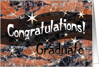 Congratulations Graduate Stars card