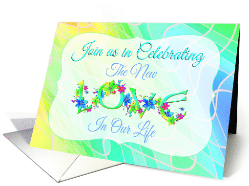 Adoption Celebration Invitation for Girl - the Love of our Life card