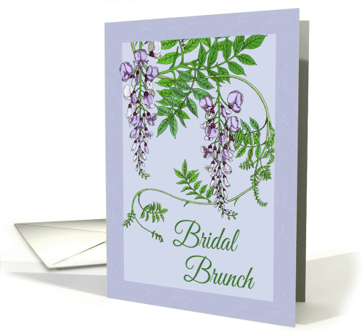 Bridal Brunch Invitations Flowers card (629828)
