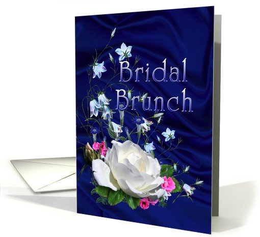 White Rose, Bridal Brunch Invitation card (647828)