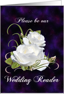 Reader Request with White Roses card