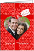 Our First Christmas for Wife Photo Card