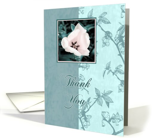 Green thank you parents card (464119)