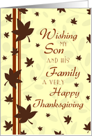 Thanksgiving vector cards