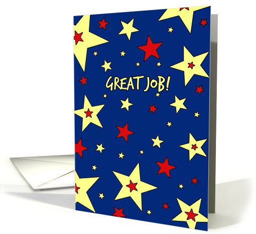 Thank You for Assistant - Colorful Stars card (775926)