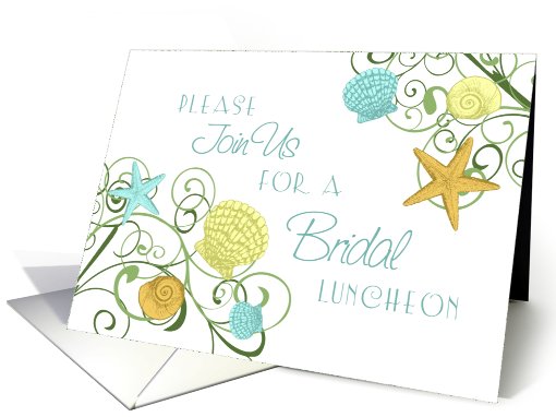 Bridal Luncheon Shells Invitation card (949243)