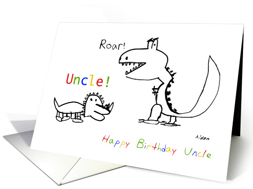 Happy Birthday, Greatest Uncle of them All card (1066231)
