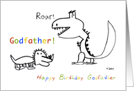 Happy Birthday, Greatest Godfather of them All card
