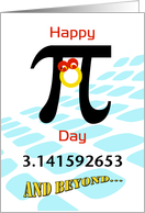 Geek for the Day, Oh, Happy Pi Day card