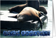 Fibromyalgia Sea Lion card