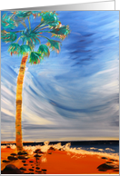 Palm Tree card