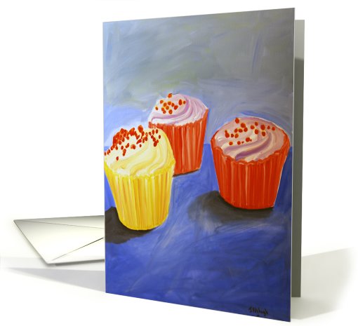 CUP CAKES card (646509)