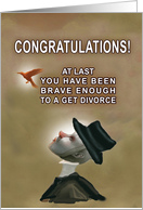 divorce congratulation/ man card