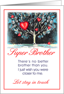 thinking of super brother card