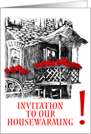housewarming/invitation card