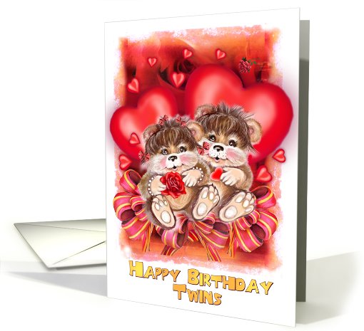 bday/twins card (462970)