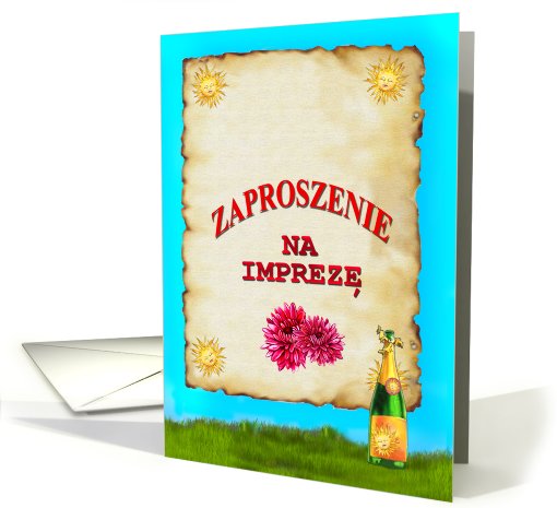 zaproszenie na impreze/party invitation card (746826)