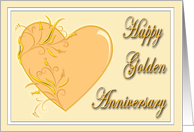 Happy Golden Anniversary card