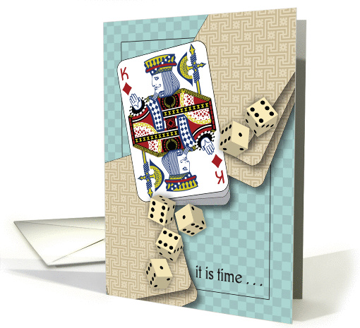 Encouragement for Gambling Addiction, cards, dice card (1055701)