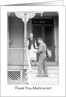 Thank a Mail Carrier Day, Feb. 4th card
