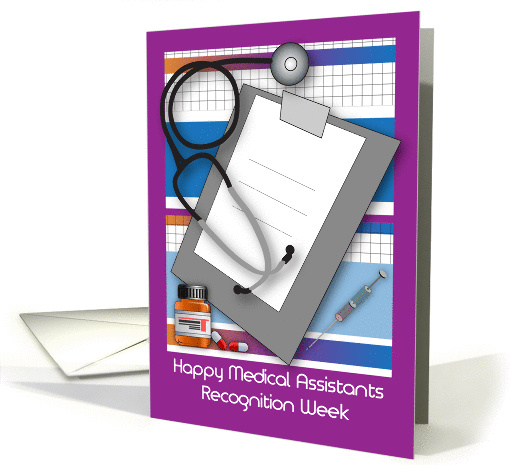 Medical Assistants Recognition Week, pills, needle card (1405628)