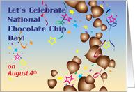 National Chocolate Chip Day, August 4 card