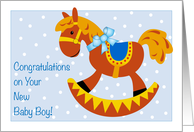 After I’m Gone congratulations, baby boy card