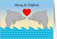Nat. Dolphin Day, April 14th, dolphins, ocean card