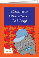 International Cat Day, Aug. 8 card