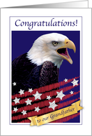 Congratulations, permanent resident, grandfather, USA, eagle card