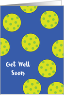 Get Well, Pickleball Fan card