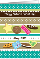 National Biscuit Day May 29th UK card