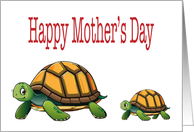 Cartoon Turtles Mother’s Day card