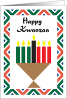Happy Kwanzaa Celebration card