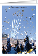 Graduation / US Air Force Academy, Cadets throwing hats card