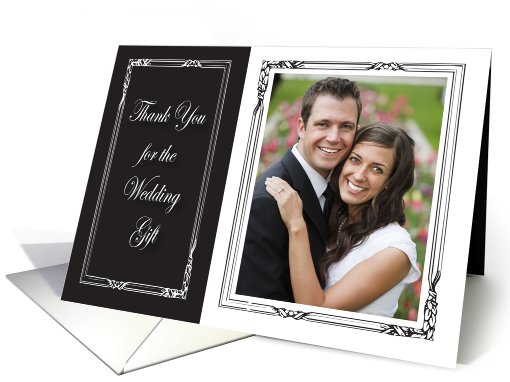 Thank You / Wedding Gift, Photo card (765738)