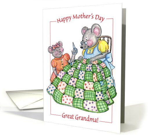 Mother's Day / To Great Grandma card (769035)